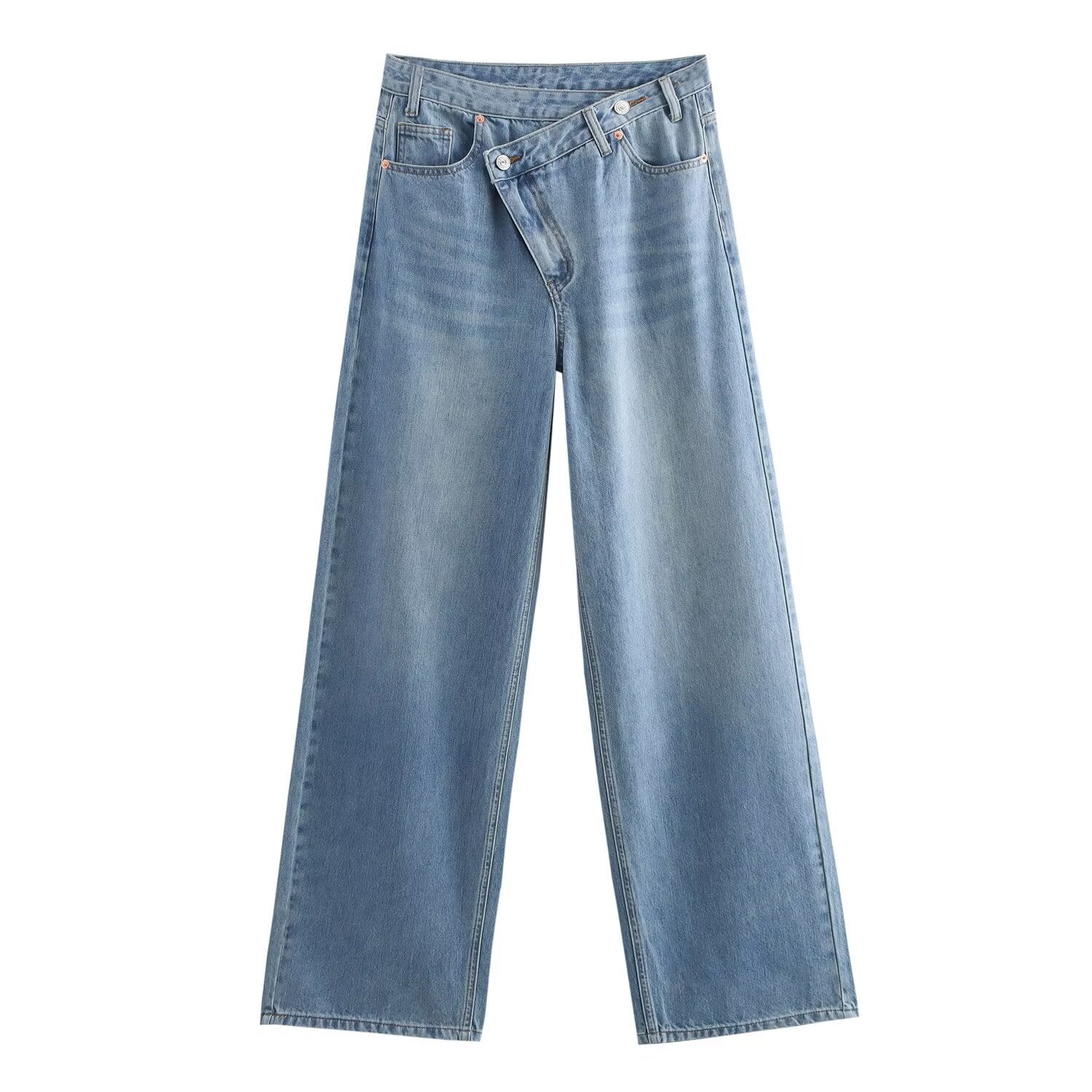 Izzy Overlapping Waistband Jeans