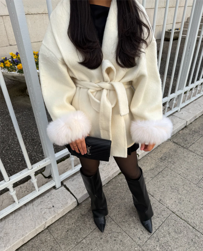Ellie Woolcoat With Fur