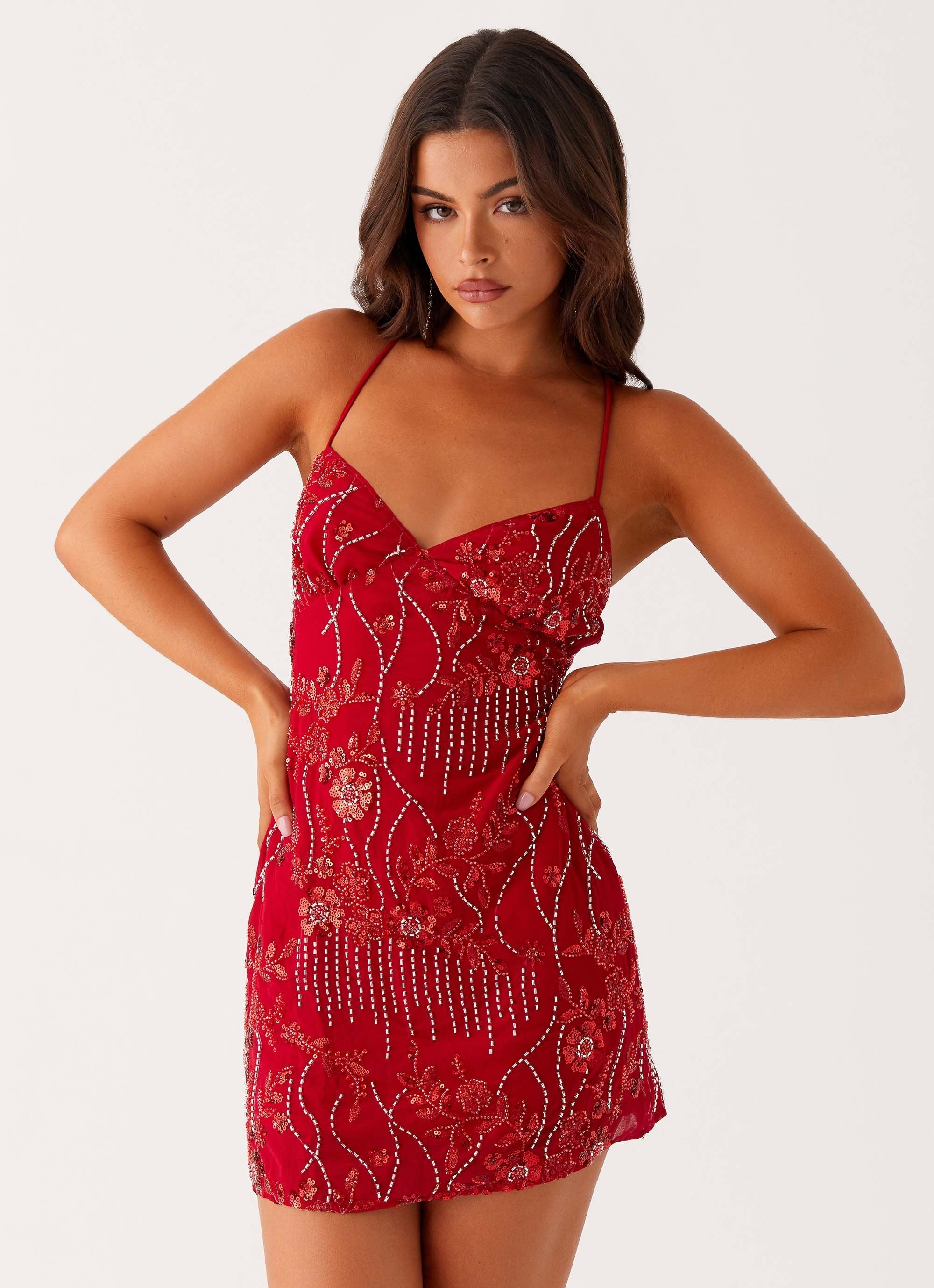 Astrella | Sequin Mini Dress