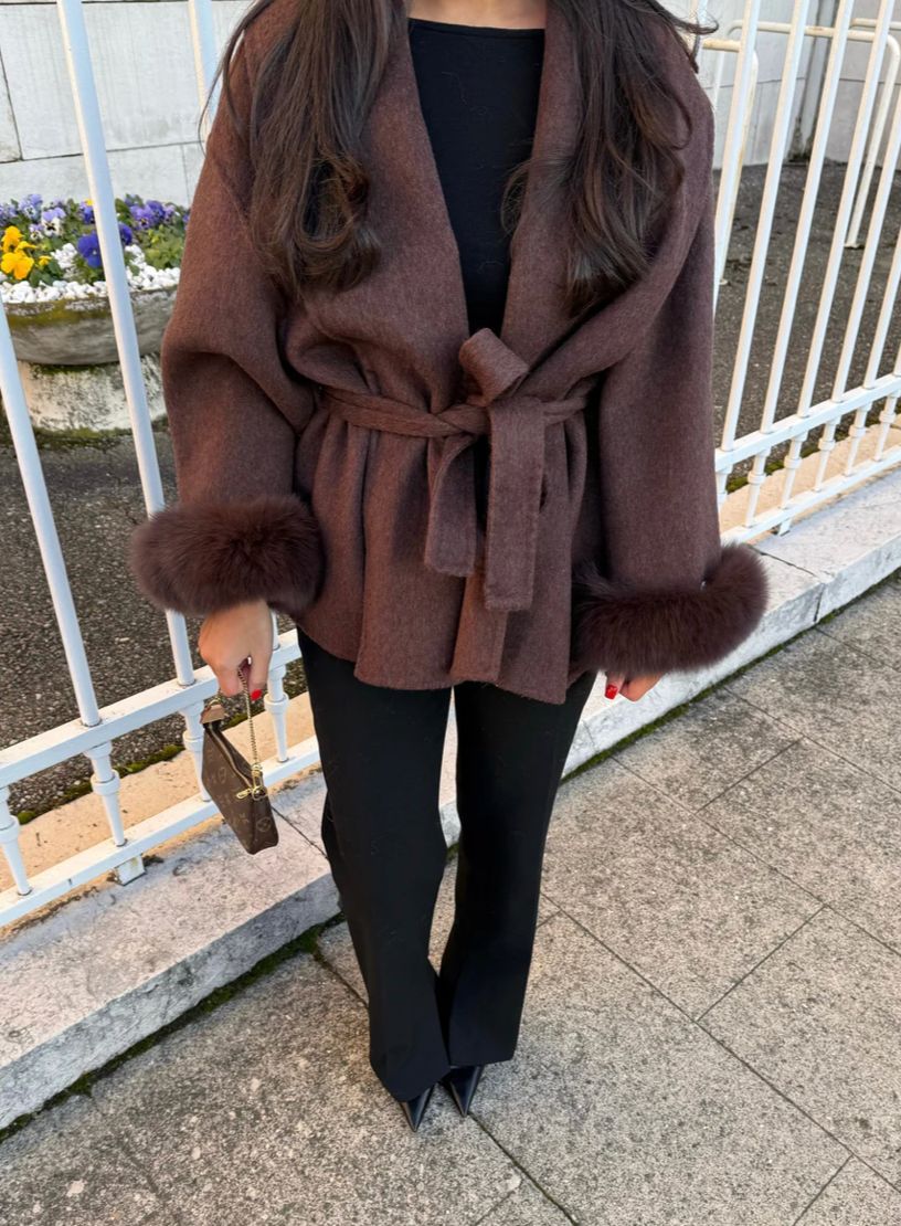 Ellie Woolcoat With Fur