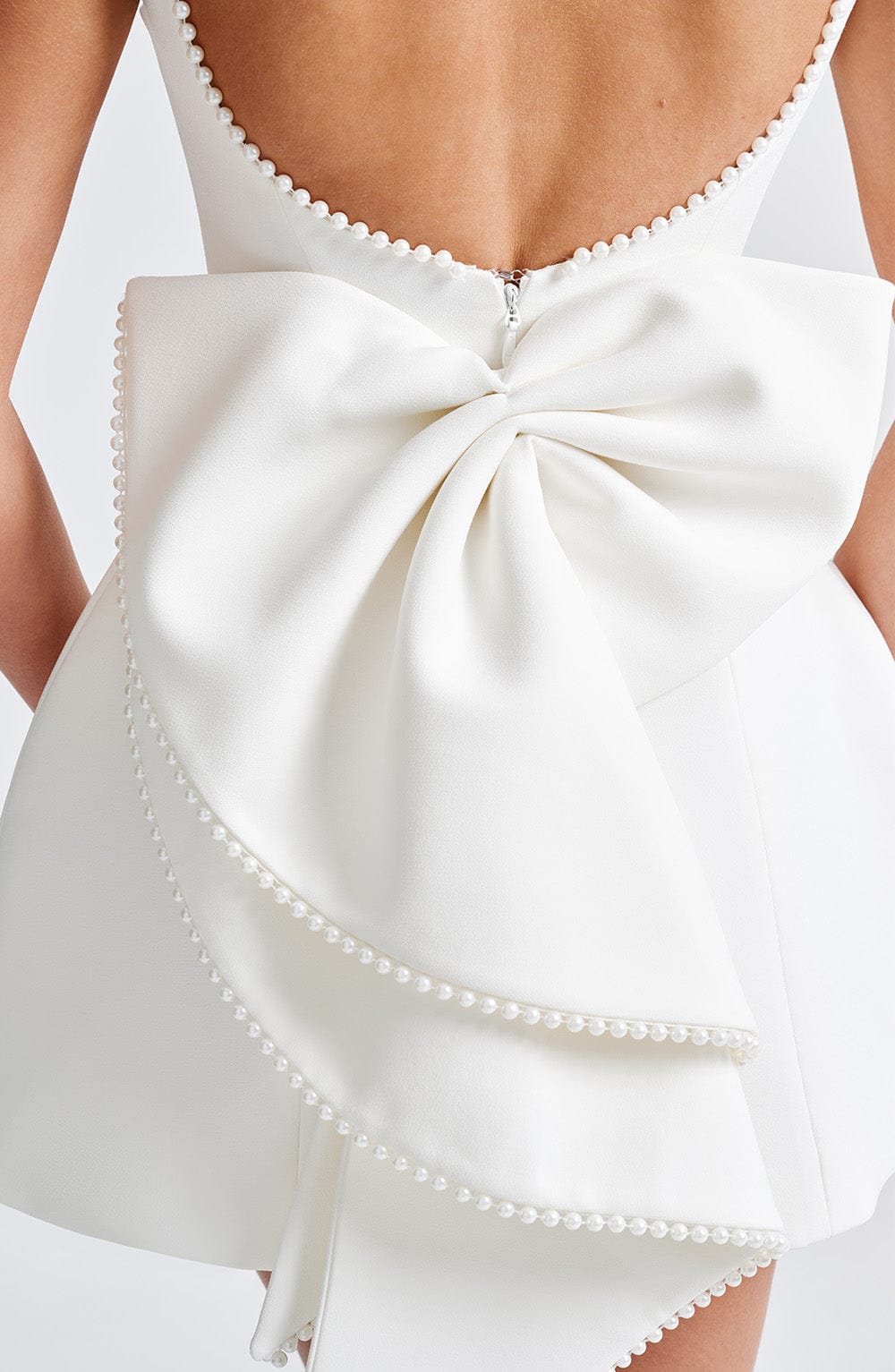 Eleanor | Cute Bow Mini Dress