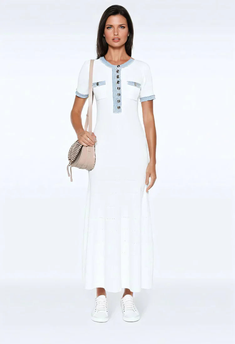 Alora | Knit Maxi Dress