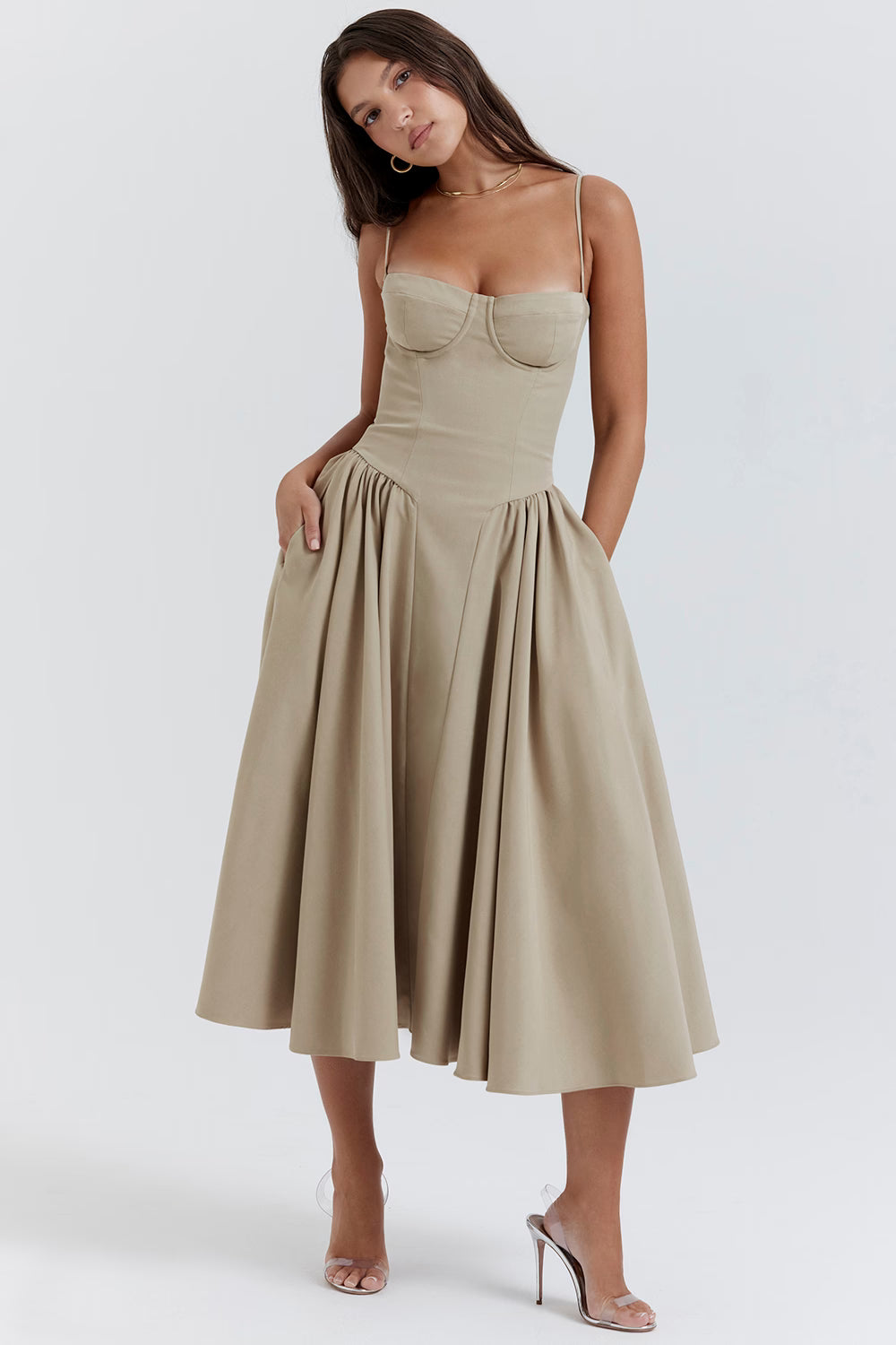 Lory | Elegant Midi Dress