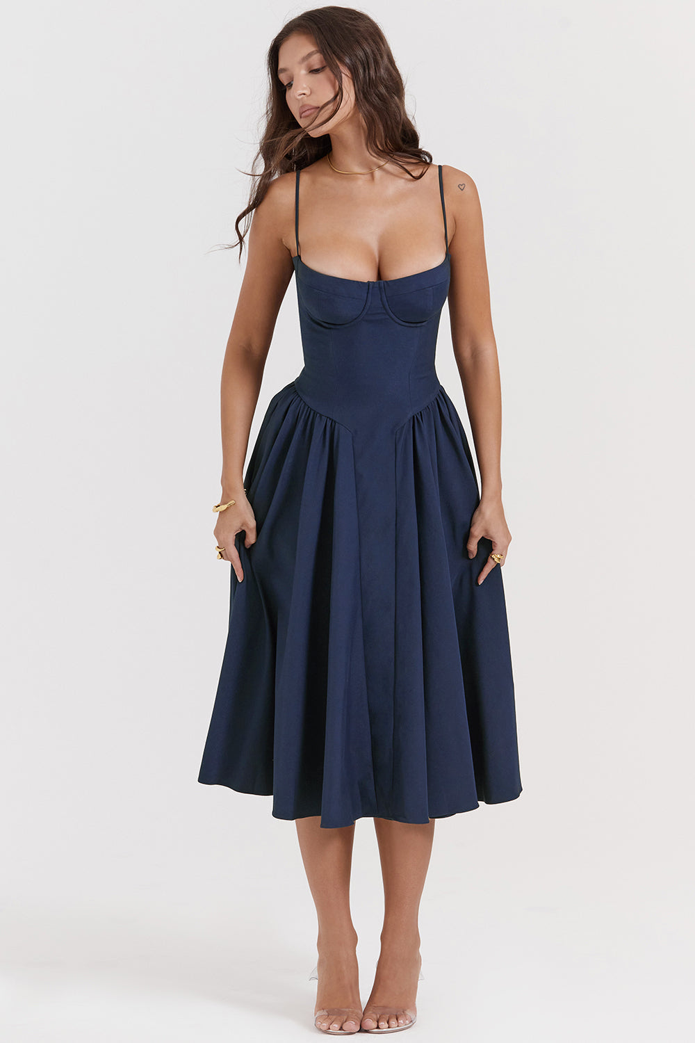 Lory | Elegant Midi Dress