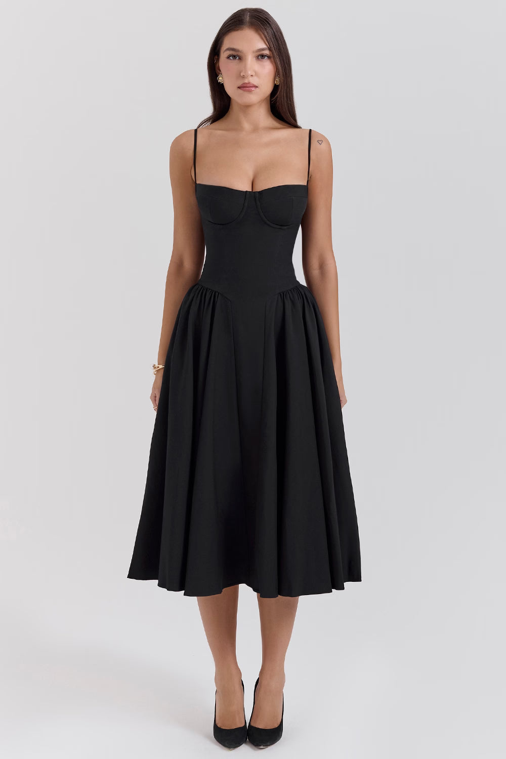 Lory | Elegant Midi Dress