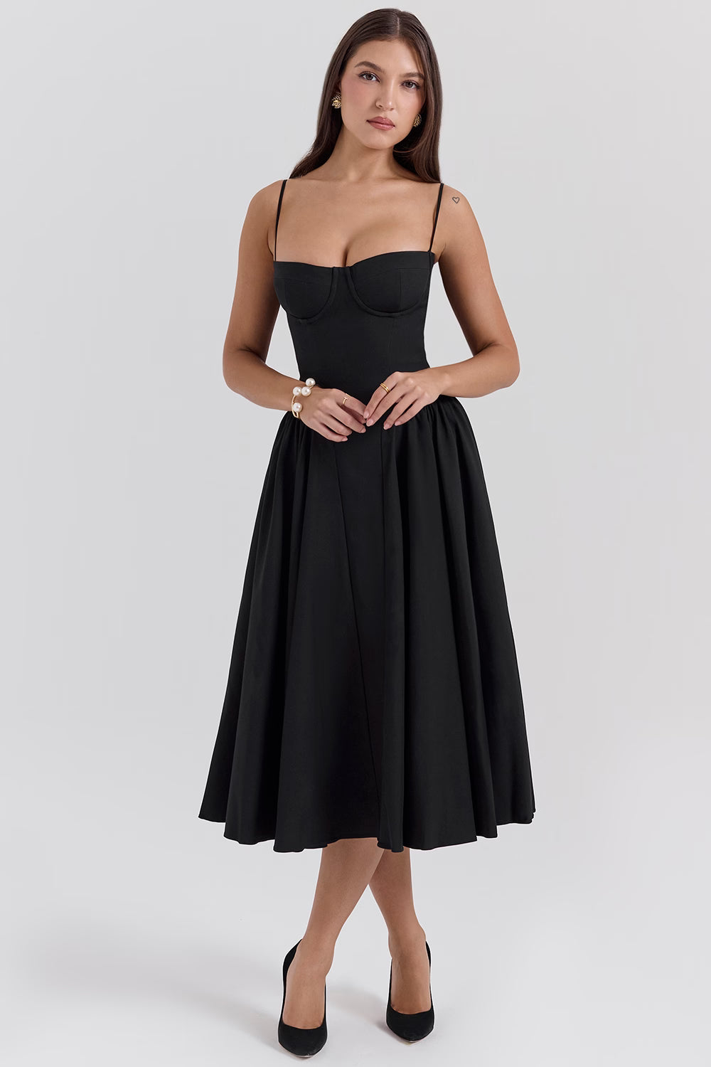 Lory | Elegant Midi Dress