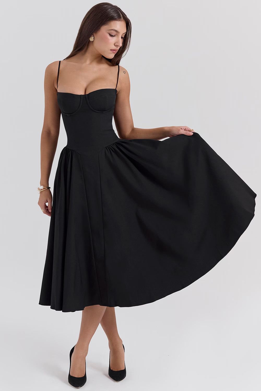 Lory | Elegant Midi Dress