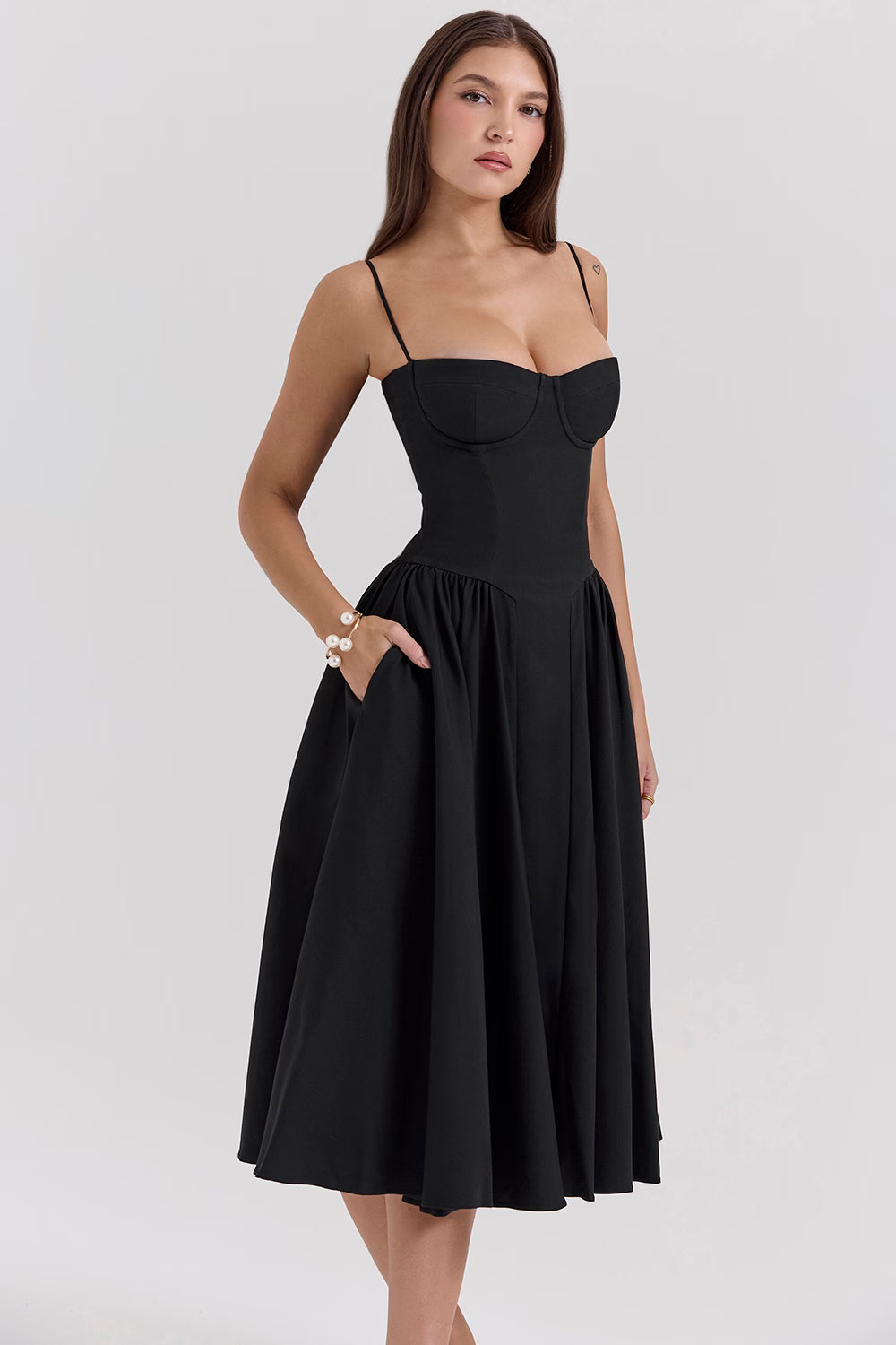 Lory | Elegant Midi Dress