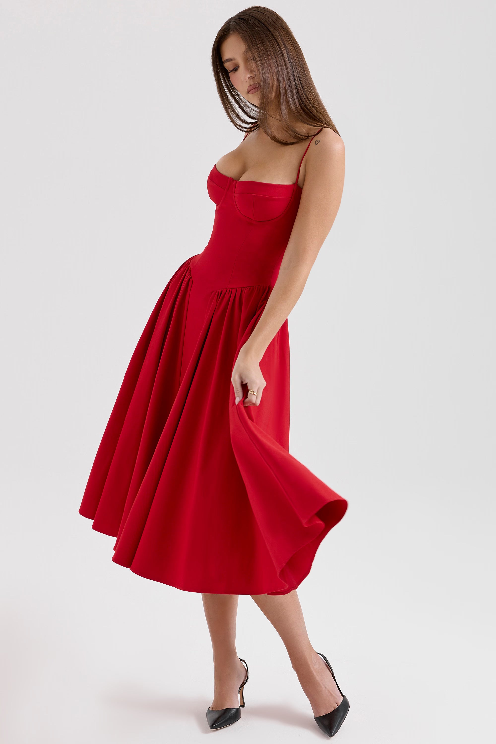Lory | Elegant Midi Dress